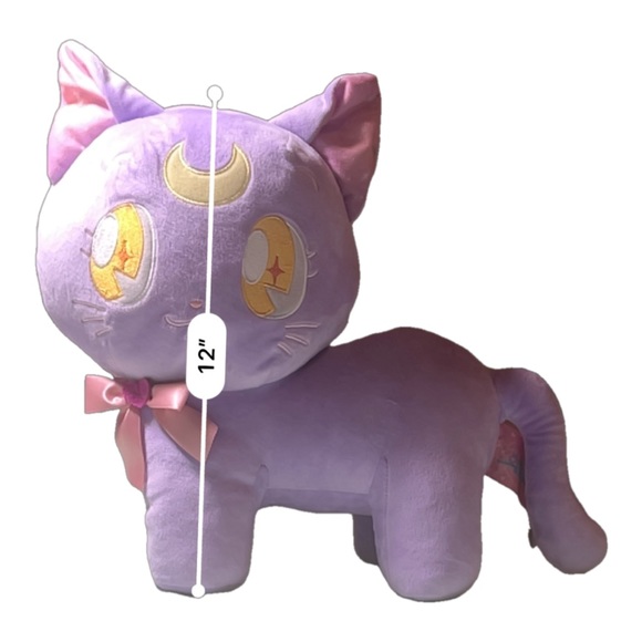 Sailor Moon Luna Cat Plush - Picture 3 of 5
